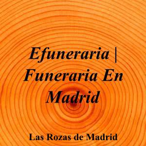 Efuneraria - Funeraria En Madrid|Funeraria|efuneraria-funeraria-en-madrid|5,0|2|Travesía Navalcarbon, 18, 28232 Las Rozas de Madrid, Madrid|Las Rozas de Madrid|884|madrid|Madrid|efuneraria.com|900 535 021|info@efuneraria.com|https://goo.gl/maps/ZPAhFF6txU3pTCbH9|