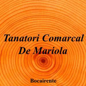 Tanatori Comarcal De Mariola
