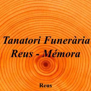Tanatori Funerària Reus - Mémora