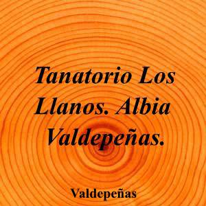 Tanatorio Los Llanos. Albia Valdepeñas.