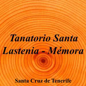 Tanatorio Santa Lastenia - Mémora