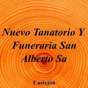 Nuevo Tanatorio Y Funeraria San Alberto Sa