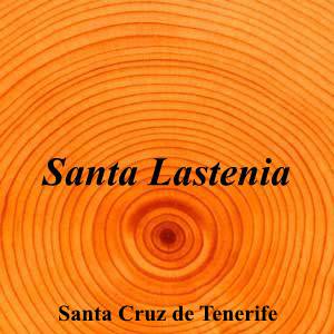 Santa Lastenia