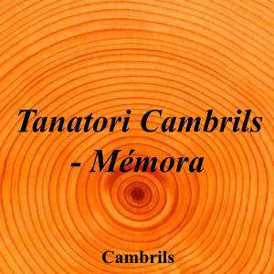Tanatori Cambrils - Mémora