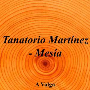 Tanatorio Martínez - Mesía