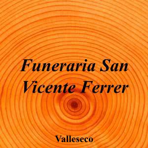 Funeraria San Vicente Ferrer|Funeraria|funeraria-san-vicente-ferrer|||Lugar Barranquillo, 28, 35349 Valleseco, Las Palmas|Valleseco|880|las-palmas|Las Palmas|wordpress.com|629 63 90 37|-|https://goo.gl/maps/wdfJYmt5BCiTuyZj7|