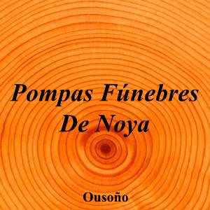 Pompas Fúnebres De Noya