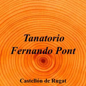 Tanatorio Fernando Pont