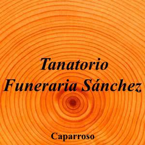 Tanatorio Funeraria Sánchez