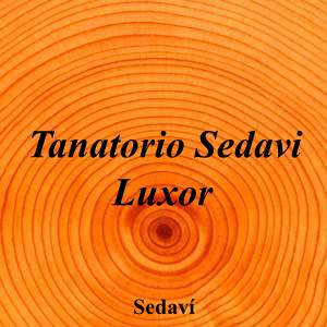 Tanatorio Sedavi Luxor