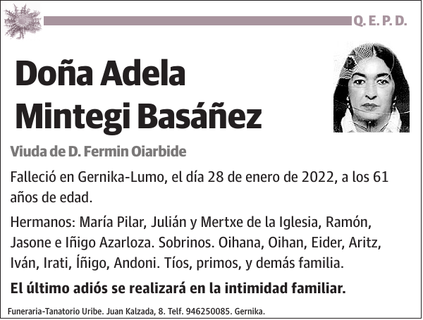 Adela Mintegi Basáñez