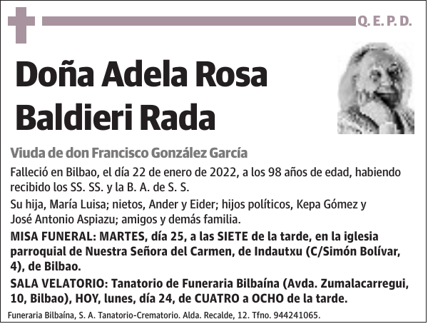 Adela Rosa Baldieri Rada