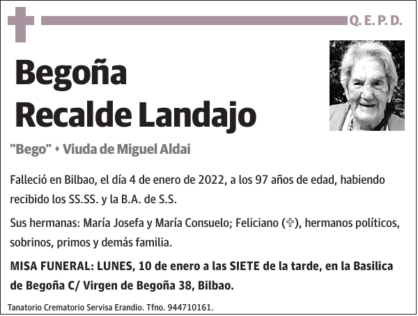 Begoña Recalde Landajo