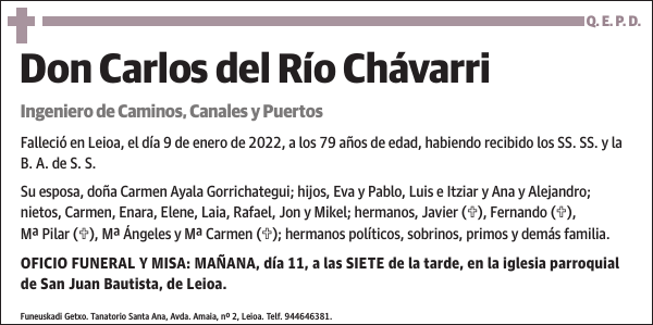 Carlos del Río Chávarri