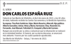 DON  CARLOS  ESPAÑA  RUIZ