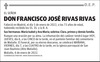 DON  FRANCISCO  JOSÉ  RIVAS  RIVAS