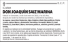 DON  JOAQUÍN  SAIZ  MARINA