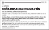 DOÑA  ROSAURA  EVA  MARTÍN