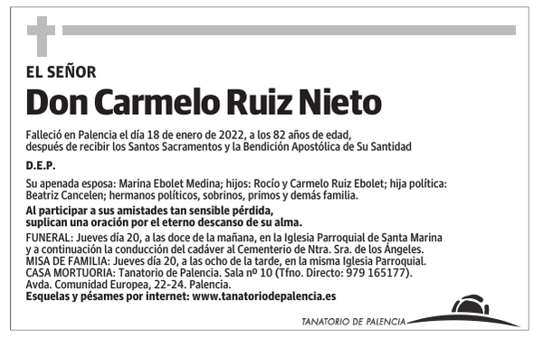 Don Carmelo Ruiz Nieto