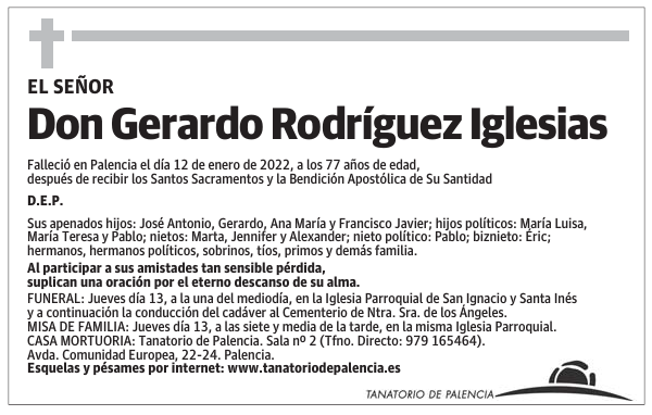 Don Gerardo Rodríguez Iglesias