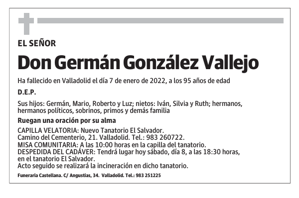 Don Germán González Vallejo