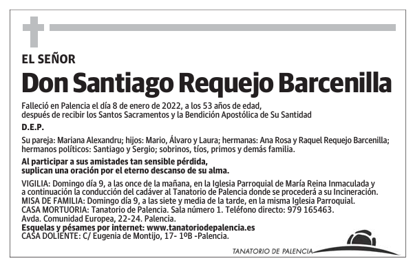 Don Santiago Requejo Barcenilla
