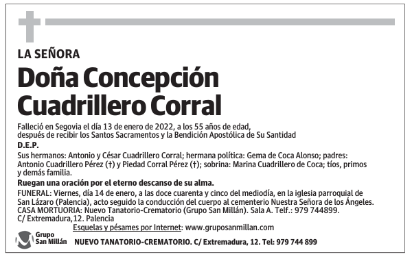 Doña Concepción Cuadrillero Corral