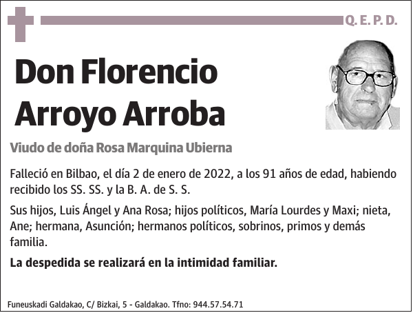 Florencio Arroyo Arroba
