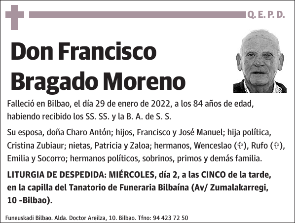 Francisco Bragado Moreno