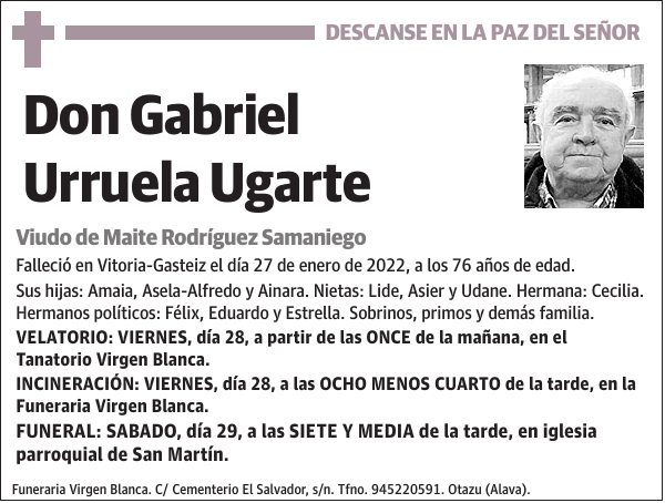 Gabriel Urruela Ugarte