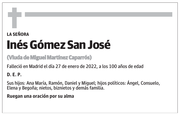 Inés Gómez San José