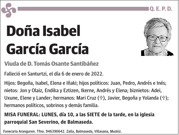 Isabel García García