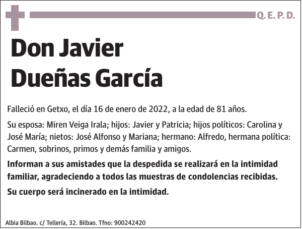 Javier Dueñas García