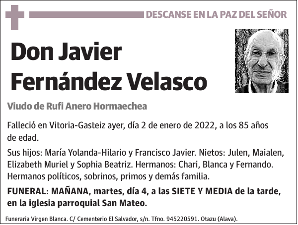 Javier Fernández Velasco