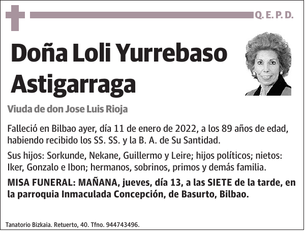Loli Yurrebaso Astigarraga