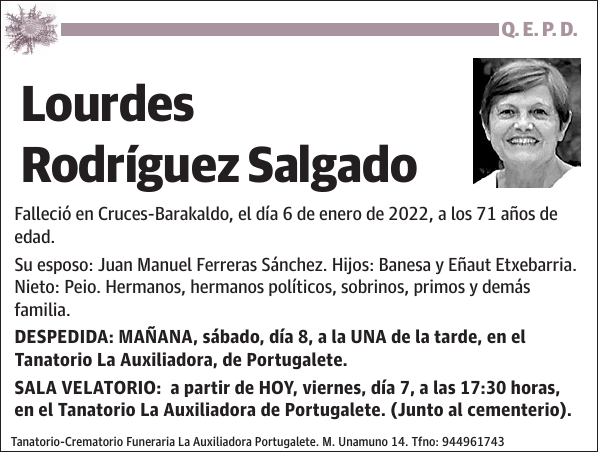 Lourdes Rodríguez Salgado