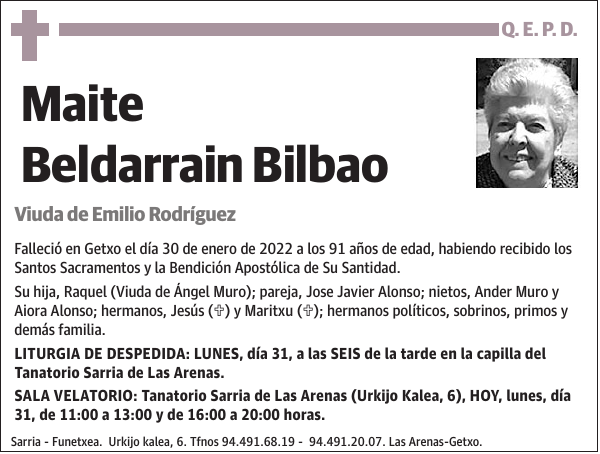 Maite Beldarrain Bilbao