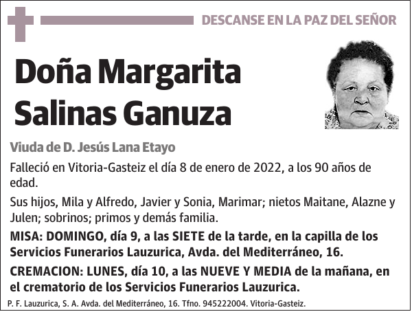 Margarita Salinas Ganuza