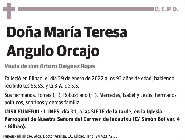 María Teresa Angulo Orcajo