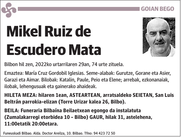 Mikel Ruiz de Escudero Mata