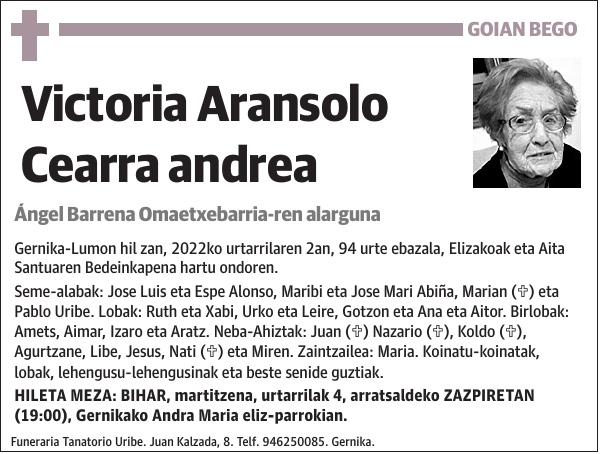 Victoria Aransolo Cearra