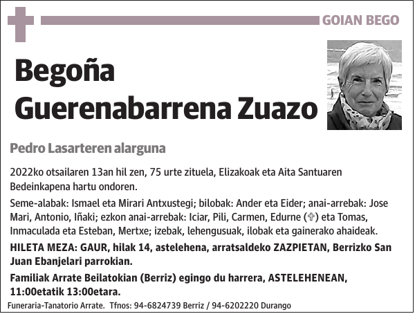 Begoña Guerenabarrena Zuazo