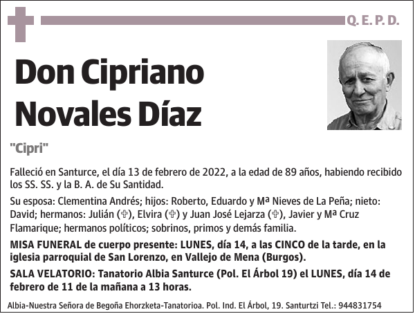 Cipriano Novales Díaz 'Cipri'