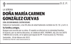 DOÑA  MARÍA  CARMEN  GONZÁLEZ  CUEVAS