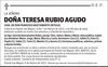 DOÑA  TERESA  RUBIO  AGUDO
