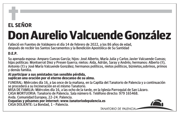 Don Aurelio Valcuende González