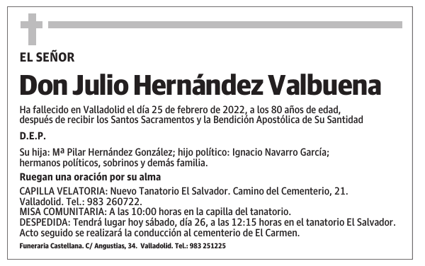 Don Julio Hernández Valbuena