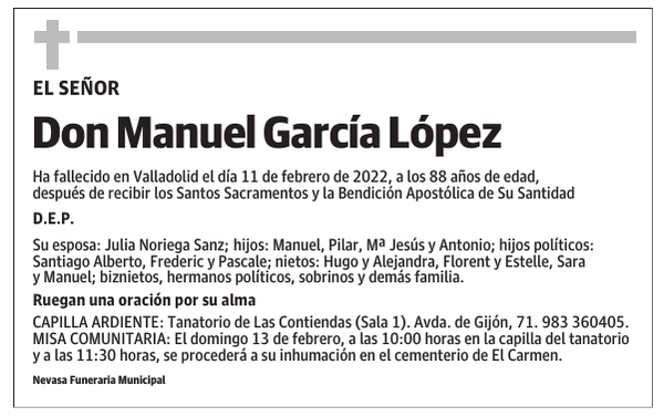 Don Manuel García López