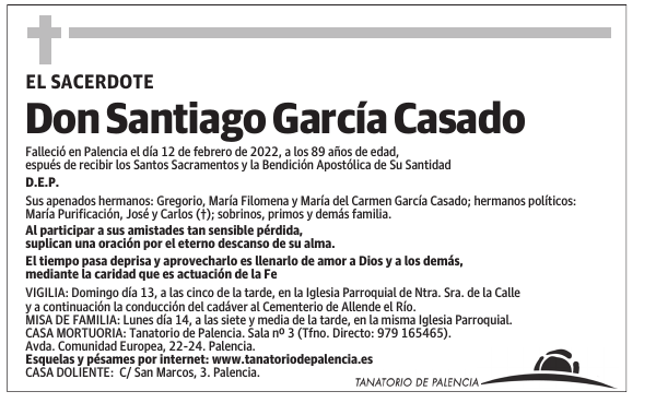 Don Santiago García Casado