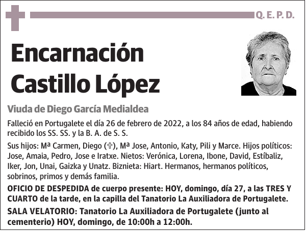 Encarnación Castillo López